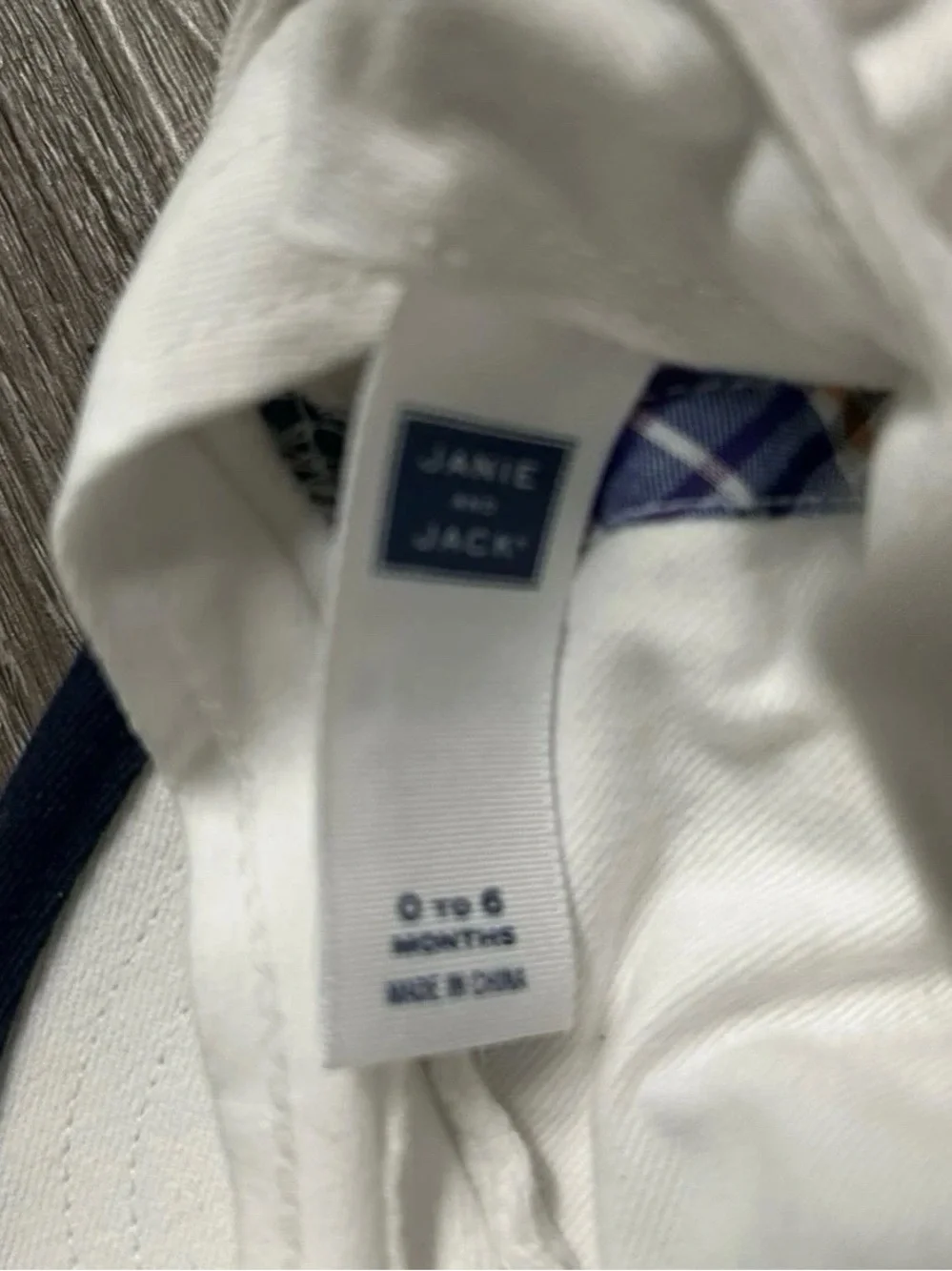 Janie & Jack Infant Baby Baseball Hat Size 0-6 Months